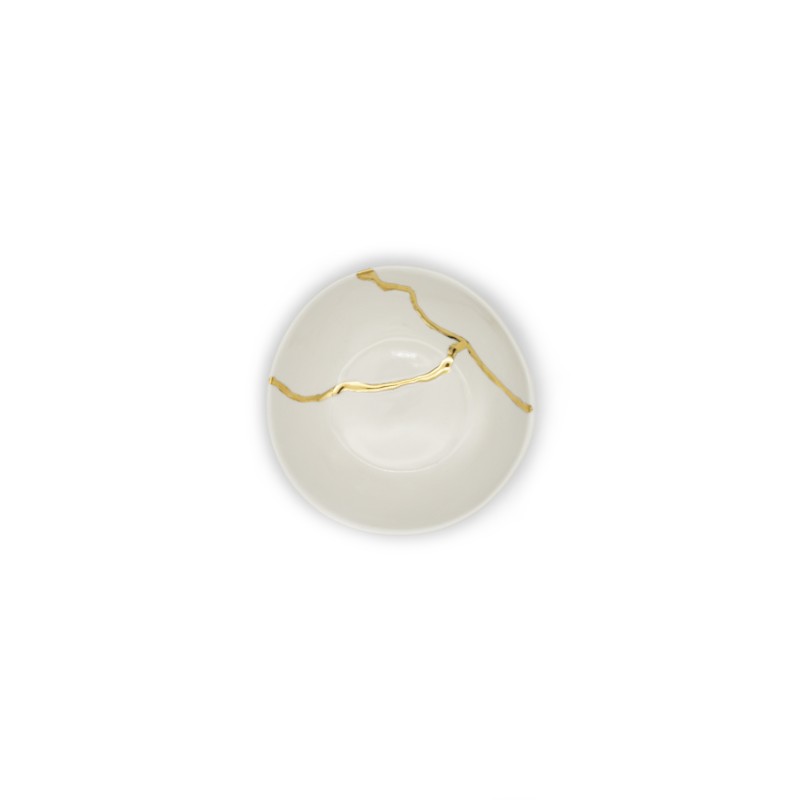 Kintsugi Segno Oro, Ciotola  13 X H 5 cm