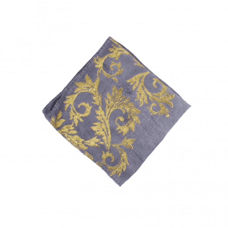 ACANTO ORO, Set/2 Tovaglioli 45X45 Cm