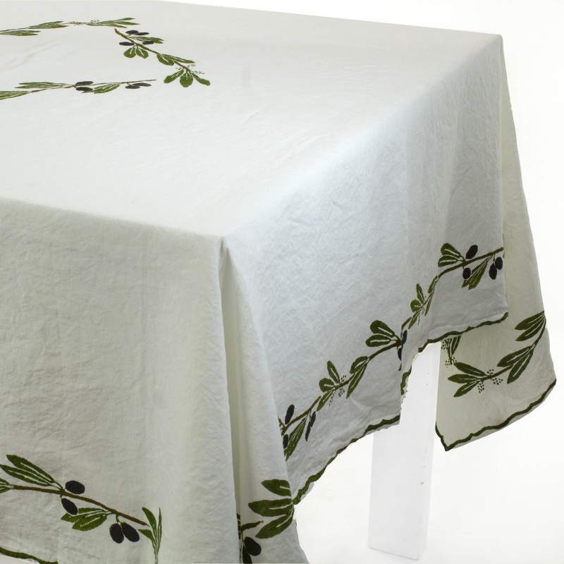 Olive 3 Colori, Tovaglia 175X175 Cm