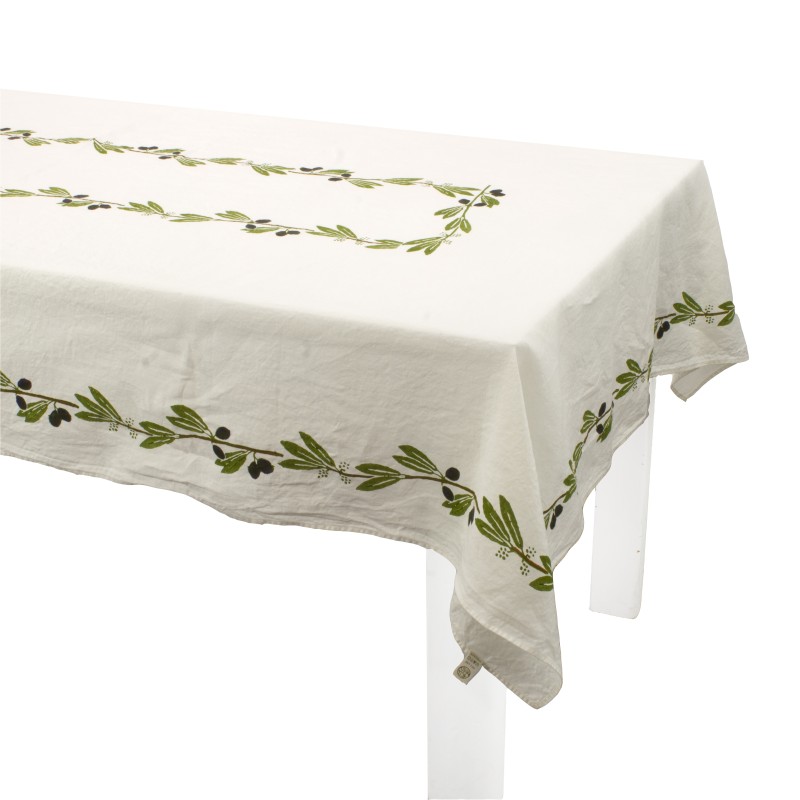 Olive 3 Colori, Tovaglia 145X250 Cm