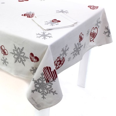 Fiocchi, Set Tovaglia  Tov.Li 145X220 Cm 8 Tov.Li